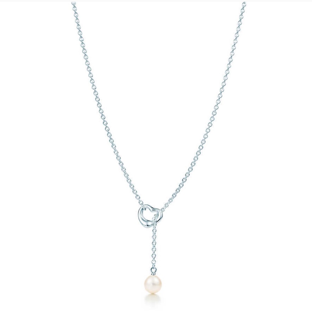Tiffany & Co. Open Heart Lariat Elsa Peretti